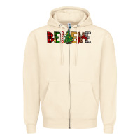 Sandshell believe Zipper Hoodie - JahusDesignShop