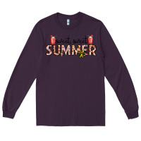 Plum sweet sweet summer Long Sleeve Tee - CowhideDigitalArt