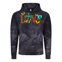 Cloud Black love with cross Vintage Hoodie - texasbilliewilder