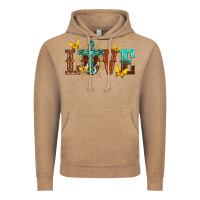Vintage Coffee love with cross Vintage Hoodie - texasbilliewilder