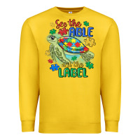 Lemon see the able not the label Premium Sweatshirt - MaliasSmallBusiness