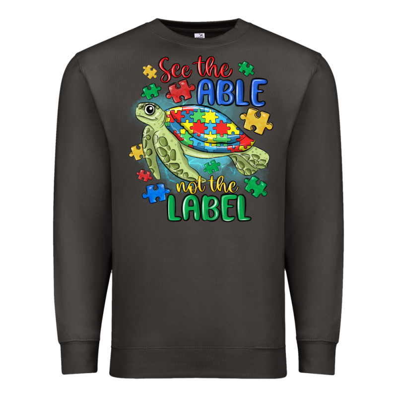 See The Able Not The Label Premium Sweatshirt by MaliasSmallBusiness | Teevron