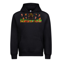 Black christmas mama messy bun Urban Hoodie - Jasminsmagicworld
