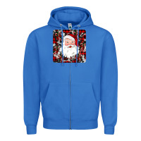 True Royal santa christmas coaster Zipper Hoodie - JahusDesignShop