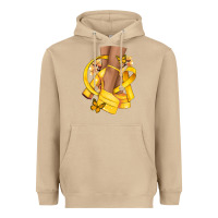 Mushroom Childhood Cancer diva yellow ribbon Heavyweight Hoodie - NancyCooperArtShop