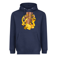 Childhood Cancer Diva Yellow Ribbon Heavyweight Hoodie | Teevron