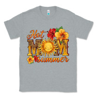 Heather Grey hot mom summer Classic Tee - HRA Design Shop