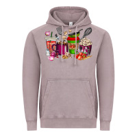 Vintage Zinc lunch lady coffee cups Vintage Hoodie - texasbilliewilder