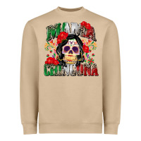 Mushroom mama chingona Heavyweight Sweatshirt - Zillion Design Studio