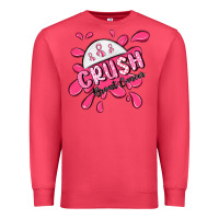 Cardinal crush breast cancer Premium Sweatshirt - MaliasSmallBusiness
