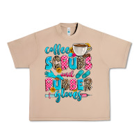 Burro coffee scrubs and rubber gloves Urban Heavy Tee - Zillion Design Studio
