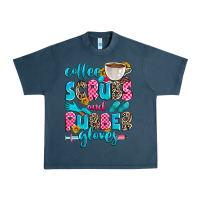 Midnight Navy coffee scrubs and rubber gloves Urban Heavy Tee - Zillion Design Studio