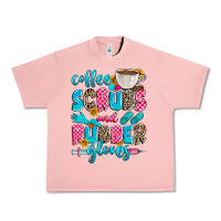 Salmon coffee scrubs and rubber gloves Urban Heavy Tee - Zillion Design Studio