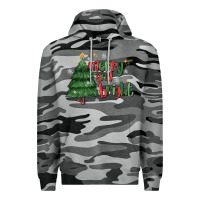 Slate Camo Merry And Bright Premium Hoodie - MaliasSmallBusiness