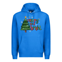 True Royal Merry And Bright Premium Hoodie - MaliasSmallBusiness