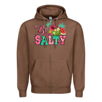 Chestnut be salty summer Zipper Hoodie - Jasminsmagicworld