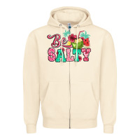 Sandshell be salty summer Zipper Hoodie - Jasminsmagicworld