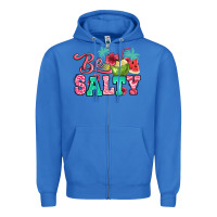True Royal be salty summer Zipper Hoodie - Jasminsmagicworld