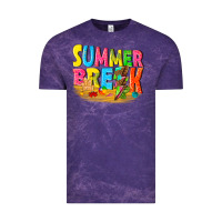Cloud Purple summer break Vintage Tee - texasbilliewilder