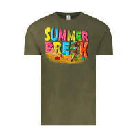 Vintage Olive summer break Vintage Tee - texasbilliewilder