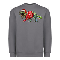 Storm t rex christmas Heavyweight Sweatshirt - RanaPortraitStore