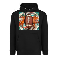 Black american football serape glittertumbler Heavyweight Hoodie - Jasminsmagicworld
