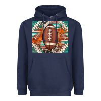 Navy american football serape glittertumbler Heavyweight Hoodie - Jasminsmagicworld