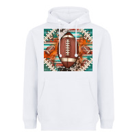White american football serape glittertumbler Heavyweight Hoodie - Jasminsmagicworld