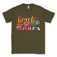 Army Green beach babe Classic Tee - HRA Design Shop