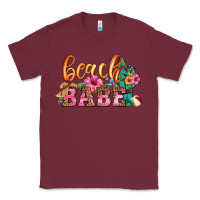 Burgundy beach babe Classic Tee - HRA Design Shop