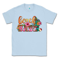 Dusty Blue beach babe Classic Tee - HRA Design Shop