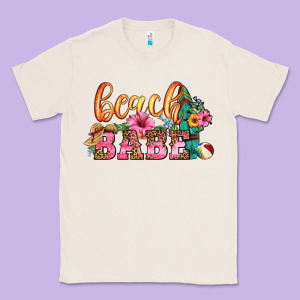 Beach Babe Classic Tee Designed By Hra Design Shop