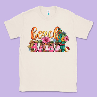 Beach Babe Classic Tee Designed By Hra Design Shop