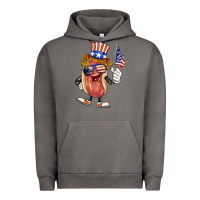 Pigment Tornado 4th of july hot dog Urban Hoodie - BarkalooDesign