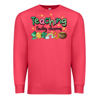 Cardinal teaching lucky charm Premium Sweatshirt - MaliasSmallBusiness