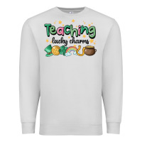 Dove Grey teaching lucky charm Premium Sweatshirt - MaliasSmallBusiness