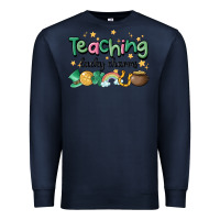 Navy teaching lucky charm Premium Sweatshirt - MaliasSmallBusiness