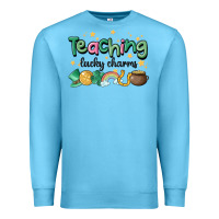 Ocean Blue teaching lucky charm Premium Sweatshirt - MaliasSmallBusiness