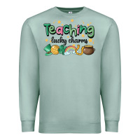 Seafoam teaching lucky charm Premium Sweatshirt - MaliasSmallBusiness