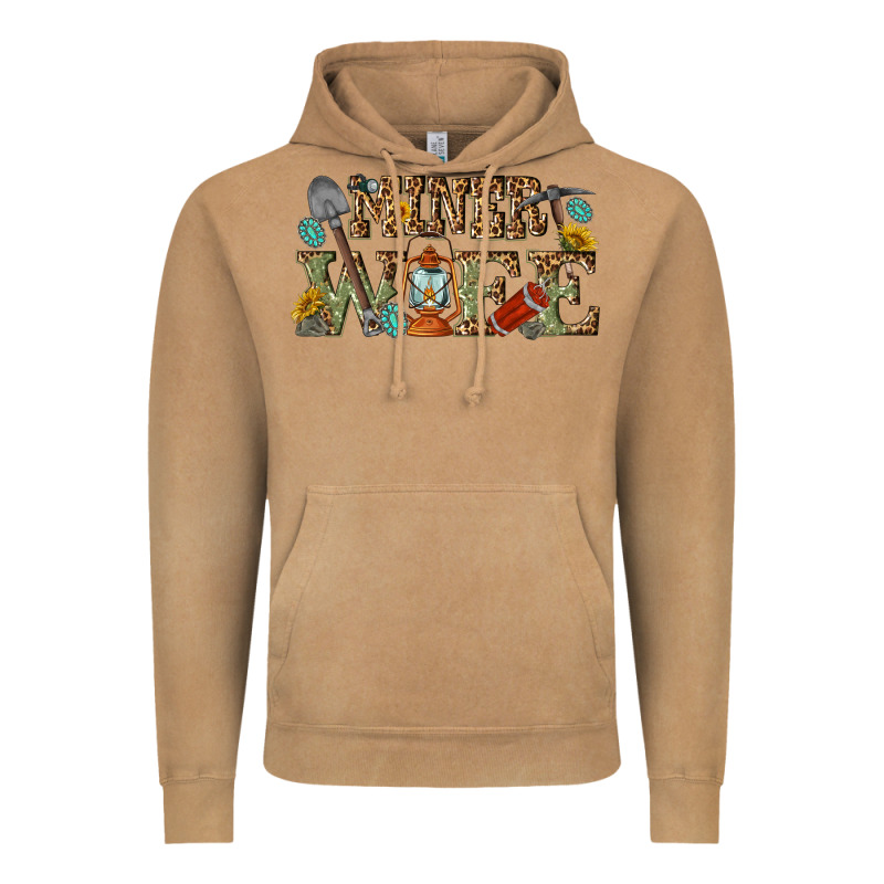 Miner Wife Vintage Hoodie by texasbilliewilder | Teevron