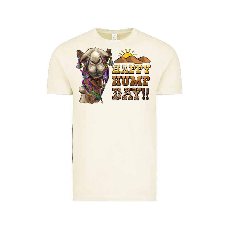 Happy Hump Day Camel Vintage Tee by BarkalooDesign | Teevron