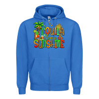 True Royal tequila lime and sunshine summer Zipper Hoodie - Jasminsmagicworld