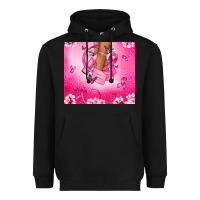 Black Breast Cancer diva Heavyweight Hoodie - NancyCooperArtShop