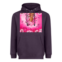 Plum Breast Cancer diva Heavyweight Hoodie - NancyCooperArtShop