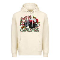Tofu Merry Christmas Monster Truck Premium Hoodie - MaliasSmallBusiness