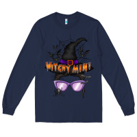 Navy witchy mini Long Sleeve Tee - RacoonDesign