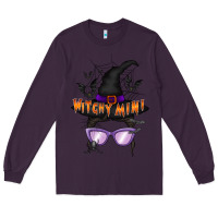 Plum witchy mini Long Sleeve Tee - RacoonDesign
