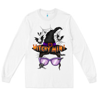 White witchy mini Long Sleeve Tee - RacoonDesign