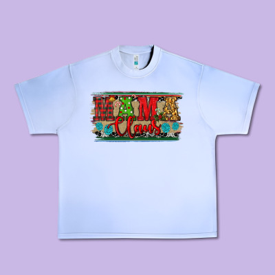 Christmas Western Mama Claus Urban Heavy Tee Designed By Ranaportraitstore