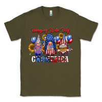 Army Green hangin with my gnomerica Classic Tee - RacoonDesign
